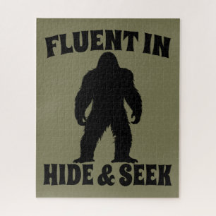 Puzzle Bigfoot Divertido - Fluido en Escondite