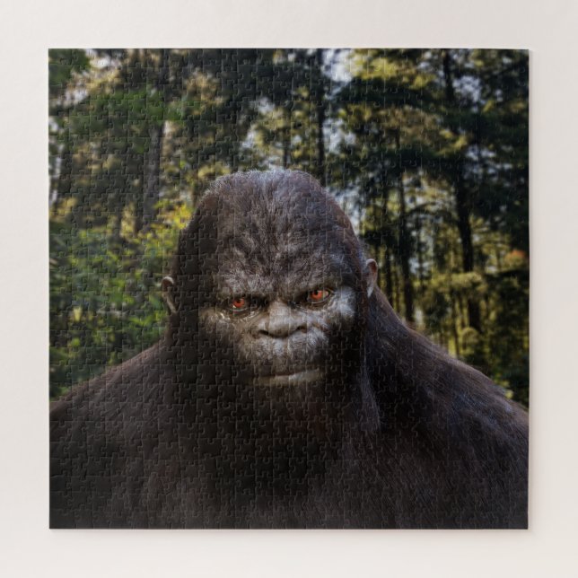 PUZZLE BIGFOOT SASQUATCH RETRAIT NARANJA EYS (Vertical)