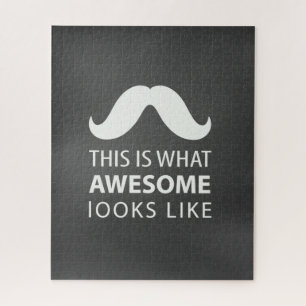 Puzzle Bigote Impresionante