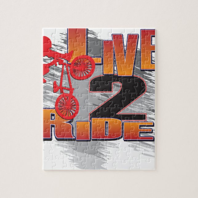 Puzzle Biker BMX en directo (Vertical)