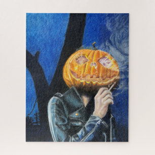 Puzzle Biker sin cabeza