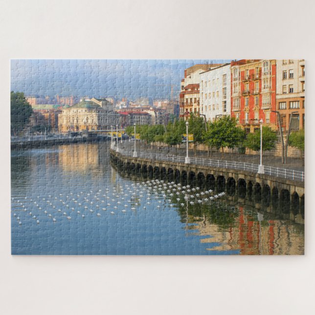 Puzzle Bilbao, España vasca (Horizontal)