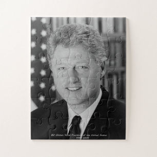 Puzzle Bill Clinton 42º Presidente de los Estados Unidos