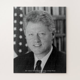 Puzzle Bill Clinton 42º Presidente de los Estados Unidos