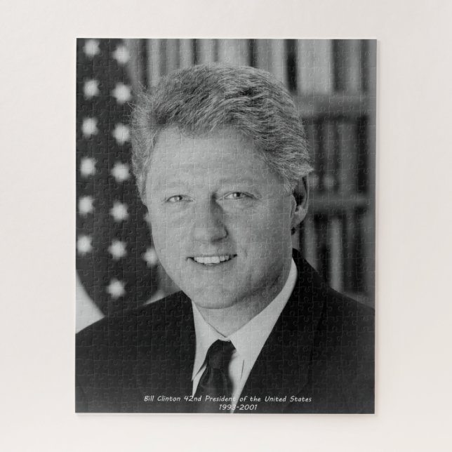 Puzzle Bill Clinton 42° Presidente de los Estados Unidos (Vertical)