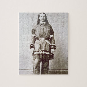 Puzzle "Bill salvaje" Hickok (1837-76) (foto de b/w)