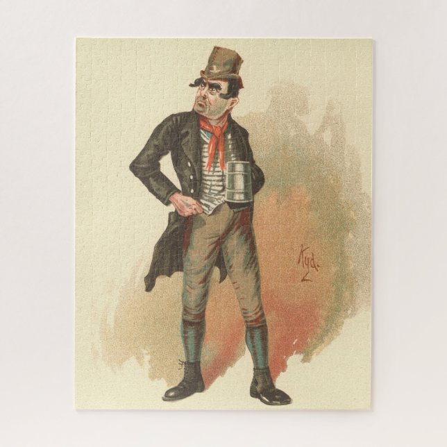 Puzzle Bill Sikes de Kyd, Charles Dickens Oliver Twist (Vertical)