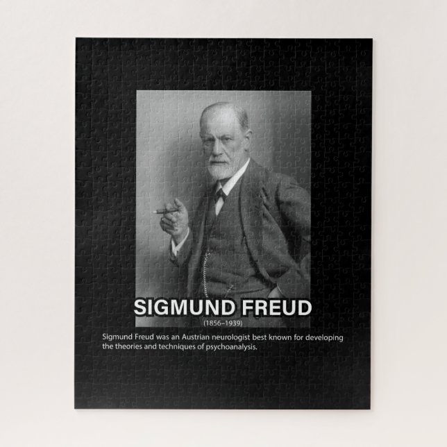 Puzzle Biografía de Sigmund Freud (Vertical)