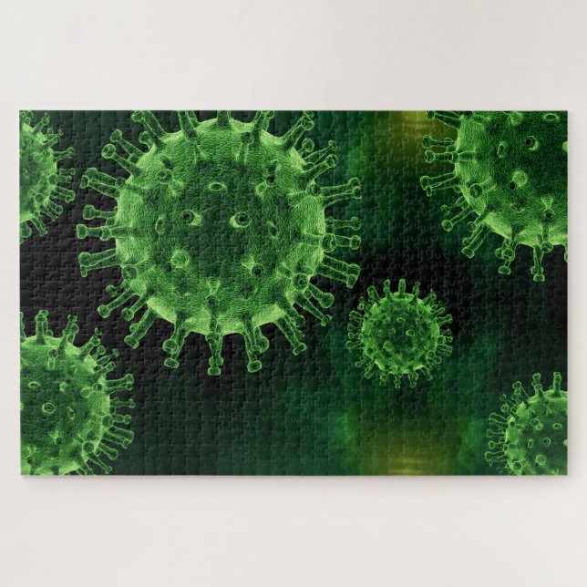 Puzzle Biología del virus Covid (Horizontal)