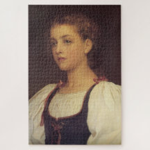 Biondina (de Frederic Leighton)