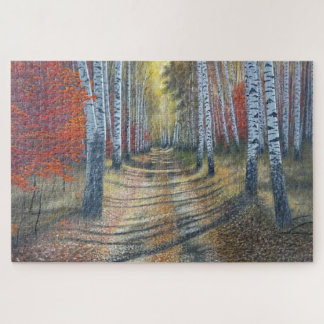 Puzzle Birch Tree Lane