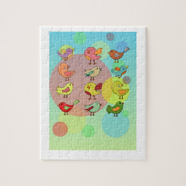Puzzle Bird (Vertical)