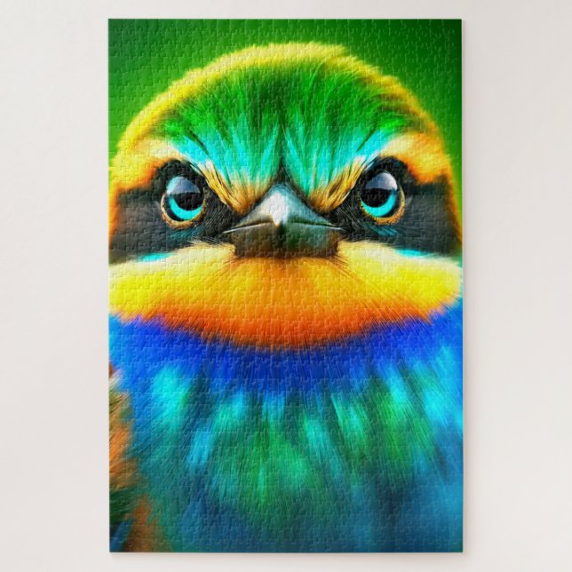 Puzzle Bird (Vertical)