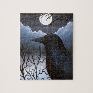 Puzzle Bird 58 Crow Raven