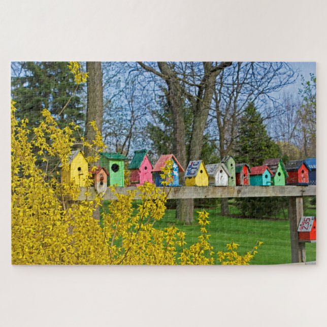Puzzle Birdhouse Boulevard (Horizontal)