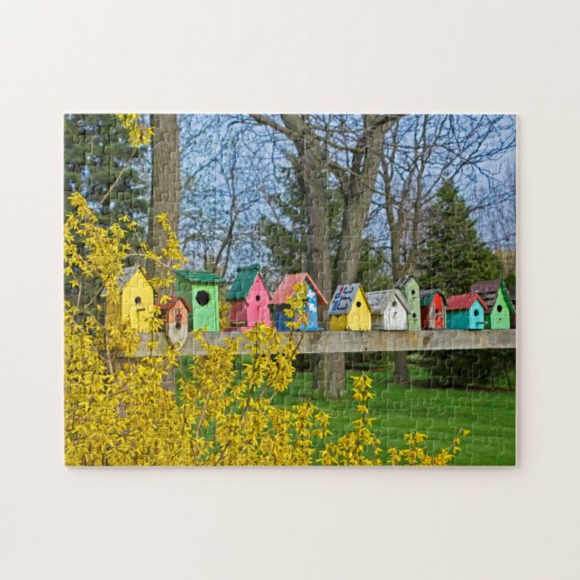 Puzzle Birdhouse Boulevard (Horizontal)