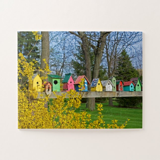 Puzzle Birdhouse Boulevard (Horizontal)