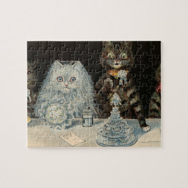 Puzzle Biscuits culinarios de Mellin, de Louis Wain (Horizontal)