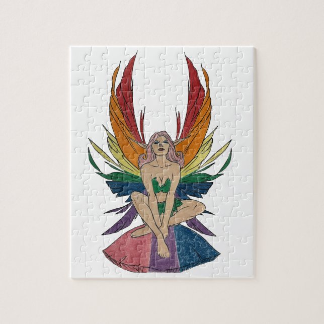Puzzle Bisexual Faerie (Vertical)