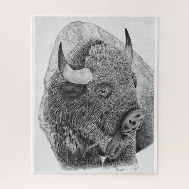 Puzzle Bisonte americano (Vertical)