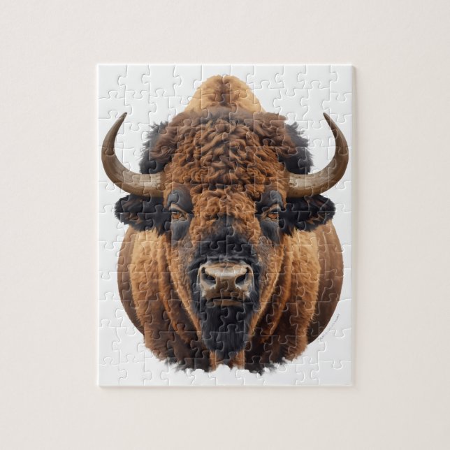 Puzzle Bisonte / Búfalo (Vertical)