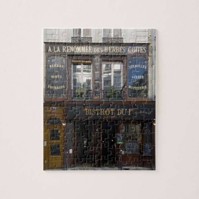 Puzzle Bistrot Dui ~ Wine Bar ~ Restaurante ~ París Franc (Vertical)