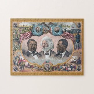 Puzzle Black Abolitionist Heroes, Bailey Douglass