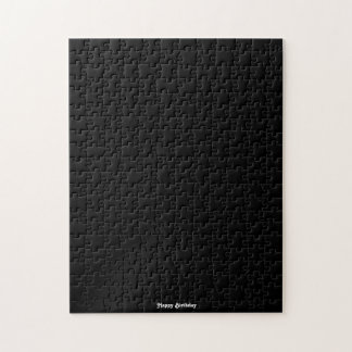 Puzzle Black Happy Birthday Frustrating