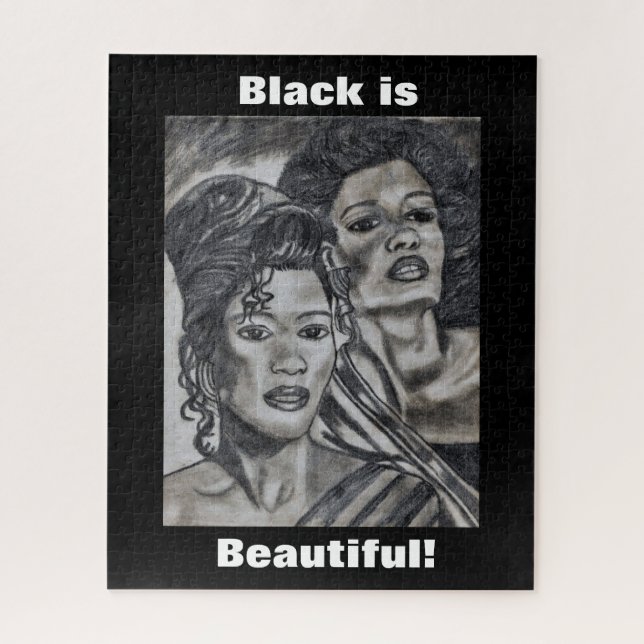 PUZZLE BLACK IS BEAUTIFUL WOMEN (Vertical)