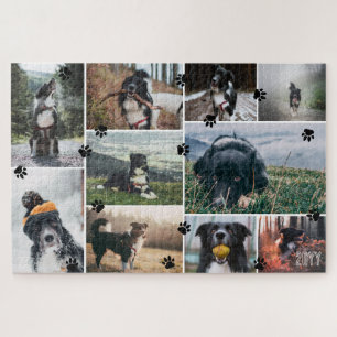 Puzzle Black Paws Añadir Collage de fotos de año 10 Masco