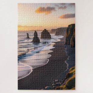 Puzzle Black Sand Beach