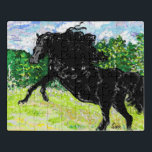 Puzzle Black Stallion<br><div class="desc">pintura : Black Stallion</div>