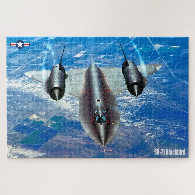 Puzzle BLACKBIRD SR-71 (20x30 PULGADAS) (Horizontal)