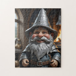 Puzzle Blacksmith Gnome