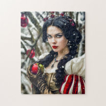 Blancanieves con la manzana envenenada
