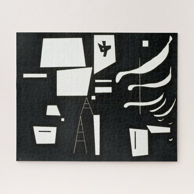 Puzzle Blanco – Suave y Duro | Kandinsky | (Horizontal)