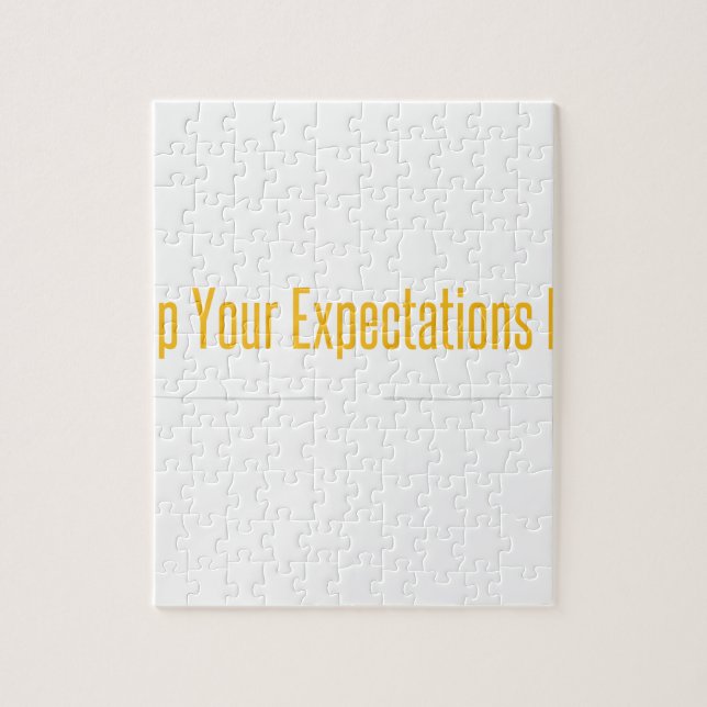 Puzzle Blanco vacío de la mente (Vertical)