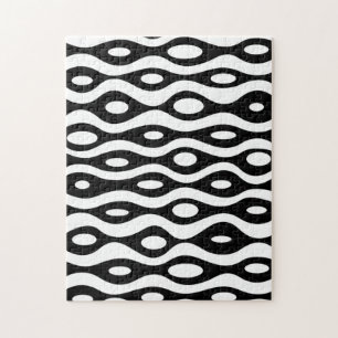 Puzzle Blanco y negro orgánico