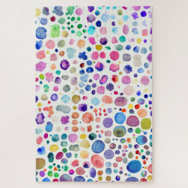 Puzzle Blancos de color de agua