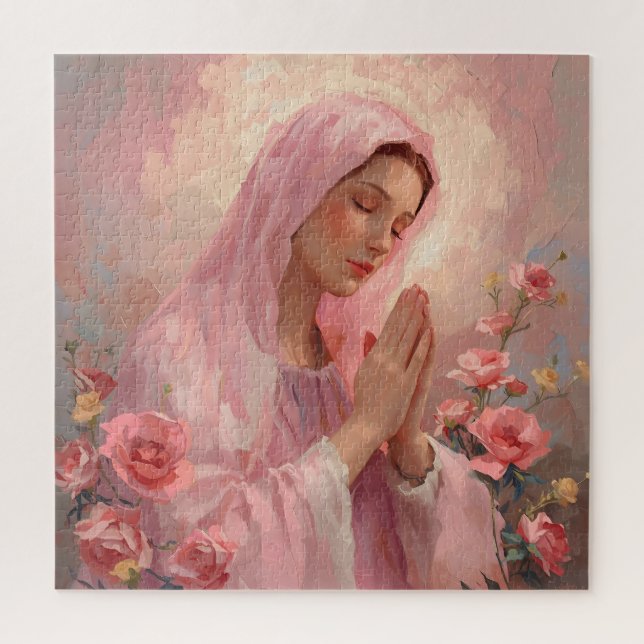 Puzzle Blessed VIrgin Mary Picture (Vertical)