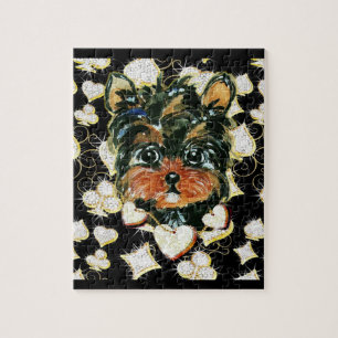 Puzzle Bling Yorkie Poo