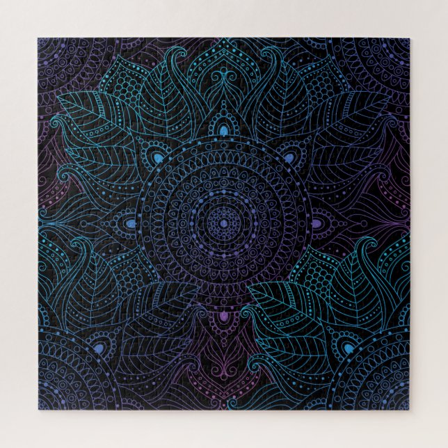Puzzle Bliss árabe: Magia Mandala Oriental (Vertical)