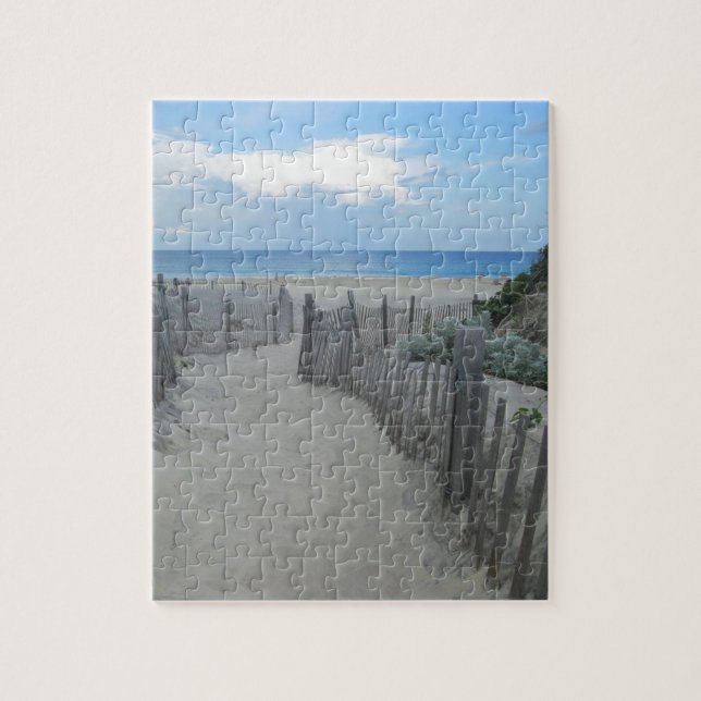 Puzzle Block Island de las dunas de arena (Vertical)