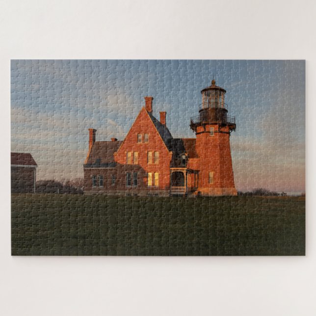 Puzzle Block Island Southeast Light, Rhode Island (Horizontal)