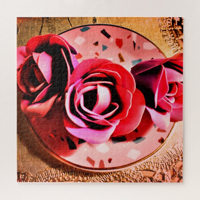 Puzzle Blogs de magenta (Horizontal)