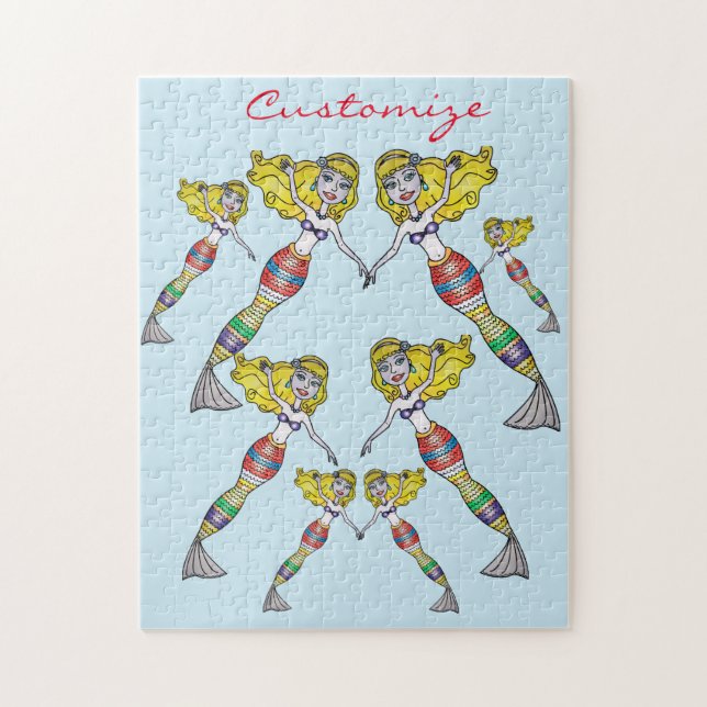 Puzzle Blona crema de lona fina Thunder_Cove (Vertical)