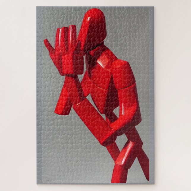 Puzzle Blood Banker on the Prowl (Vertical)