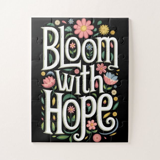 Puzzle Bloom con esperanza (Vertical)