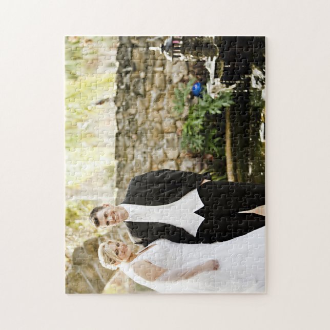 Puzzle Bloque de construcción del Personalizado de fotos, (Vertical)