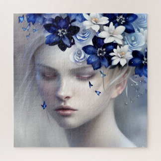 Puzzle Blue Belle